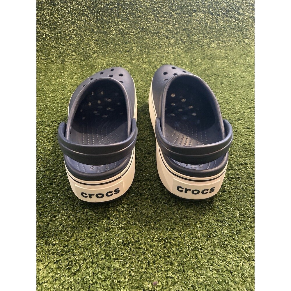 Iconic Crocs Bae Comfort Clogs Slides Sandals Women’s 8 Men’s 6 Blue Shoes - Picture 8 of 12